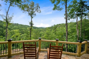 Elegant Forest Escape with Hot Tub, Views and More